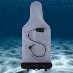 TechShark WaterProof Radio Bag for Hytera with Audio Adapter